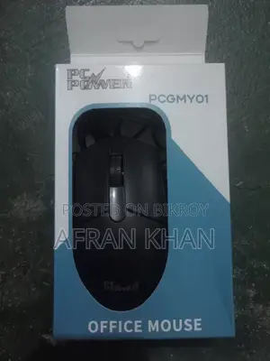 PC Power Mouse and Mouse Pad