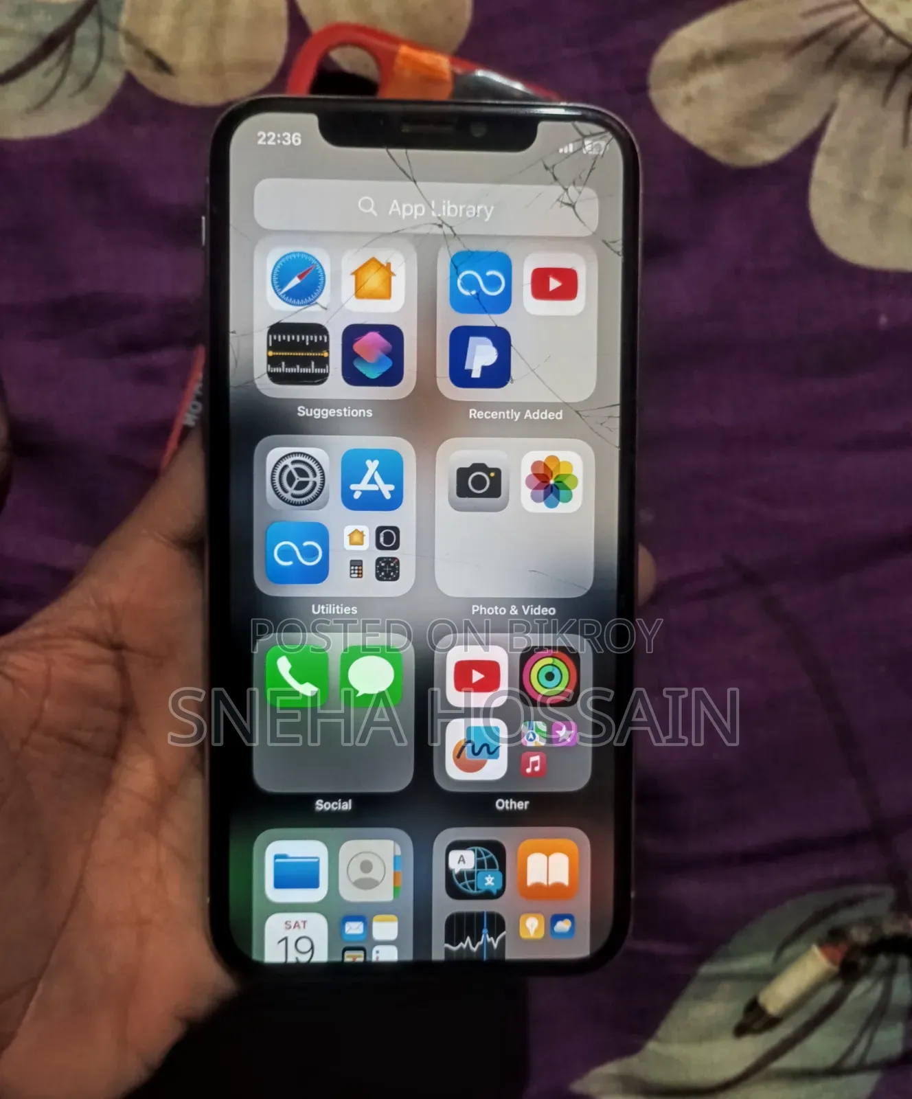 Apple iPhone X 256 GB White