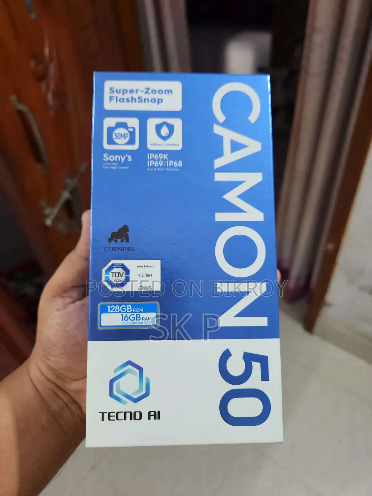 Tecno Camon 50 256 GB Gray
