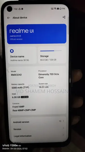 Realme Narzo 128 GB Blue