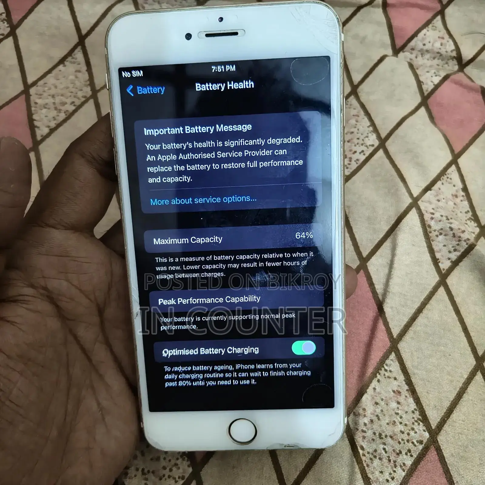 Apple iPhone 6s 64 GB Silver