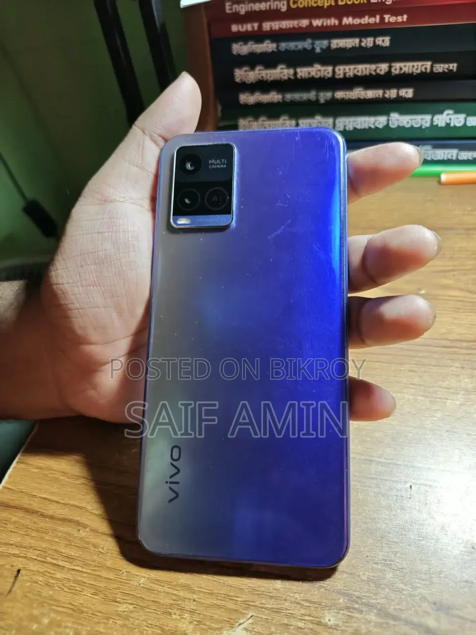Vivo Y21 64 GB Blue