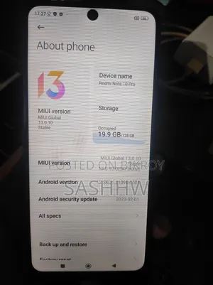 শাওমি রেডমি নোট ১০ প্রো ১২৮ জিবি নীল