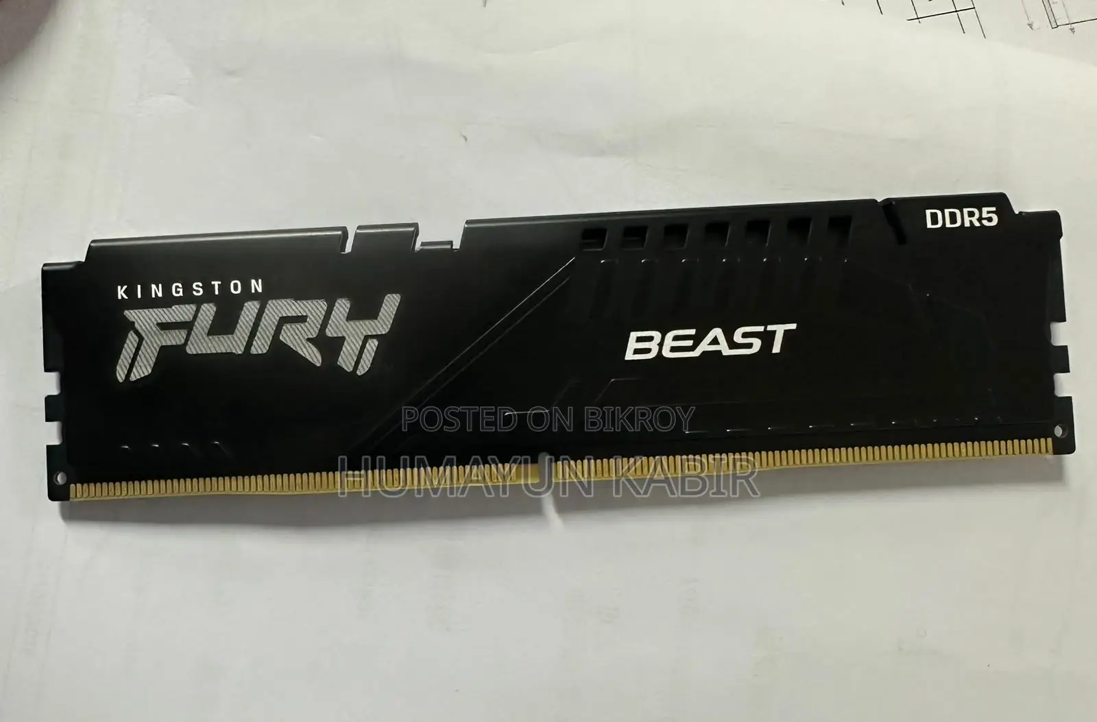 Kingston Fury Beast 8gb Ddr5 6000mhz