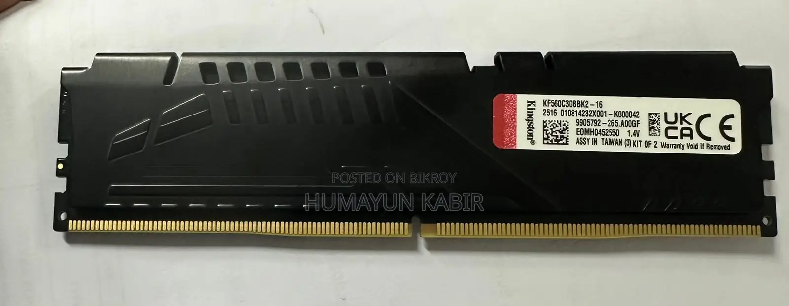Kingston Fury Beast 8gb Ddr5 6000mhz
