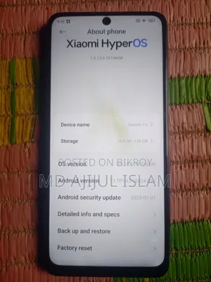 Xiaomi Mi 11i 128 GB Black