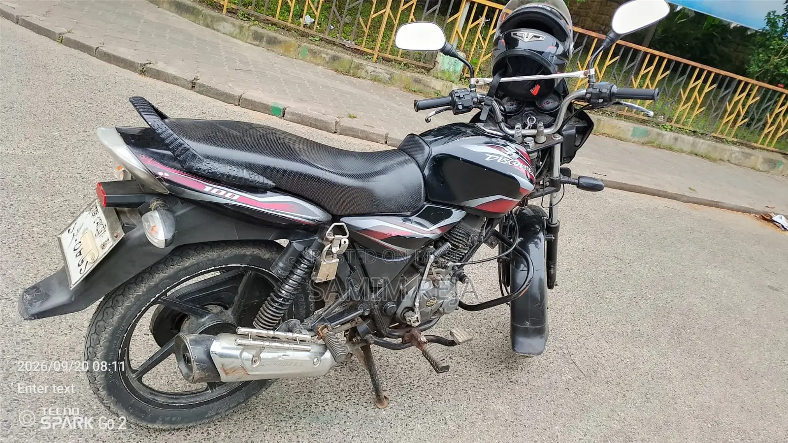 Bajaj Discover 100 2012 Black