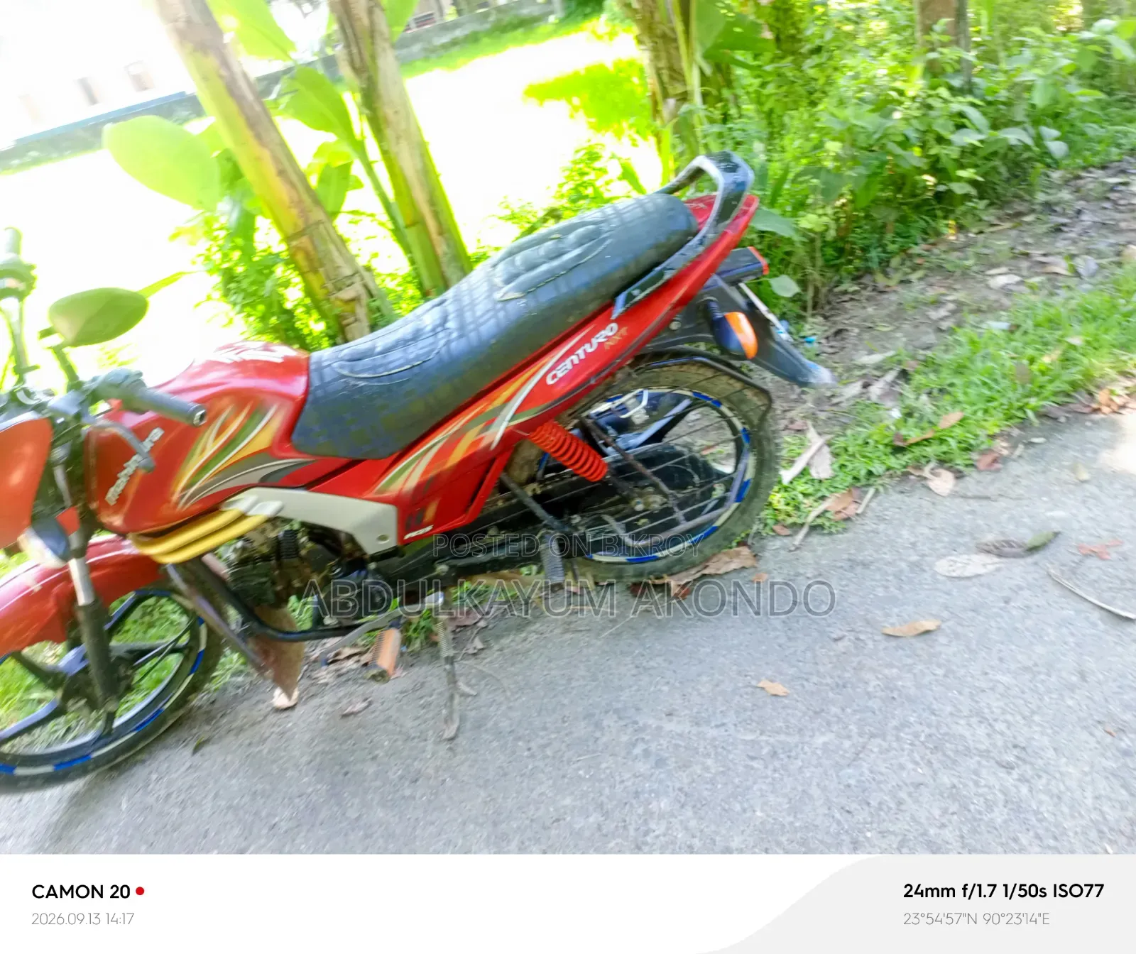Mahindra Centuro 2017 Red
