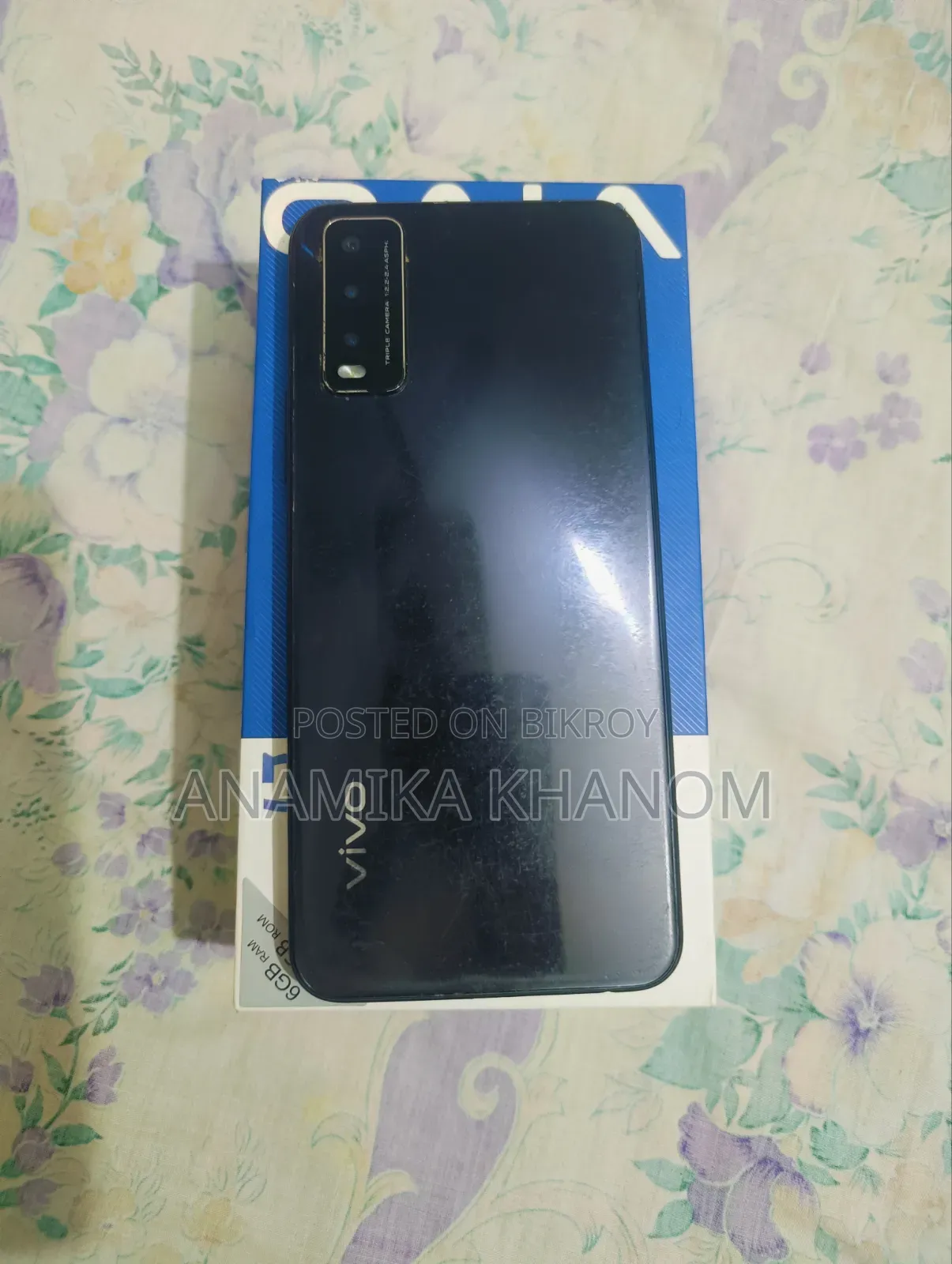 Vivo Y20G 128 GB কালো