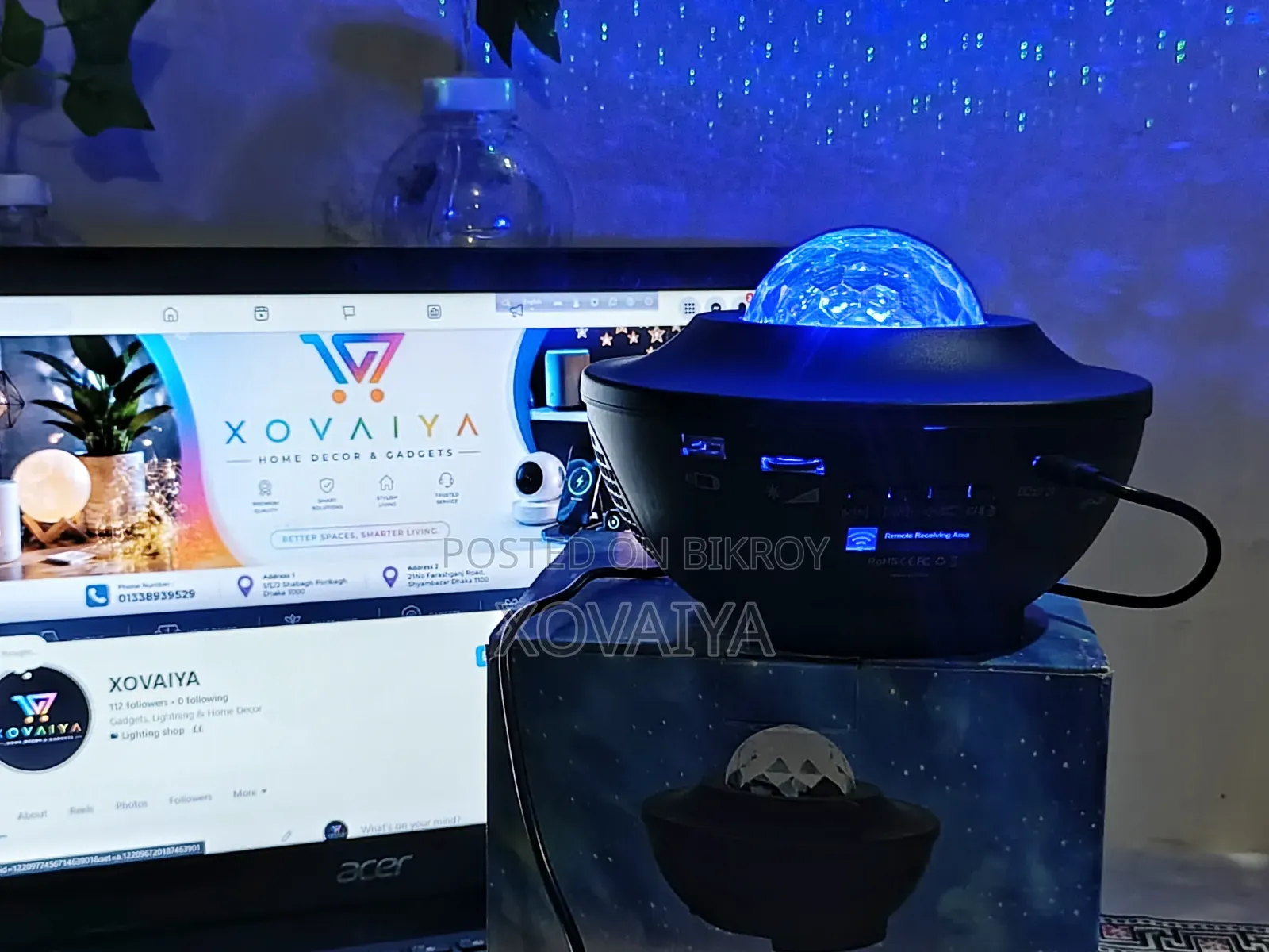 Galaxy Projector Light