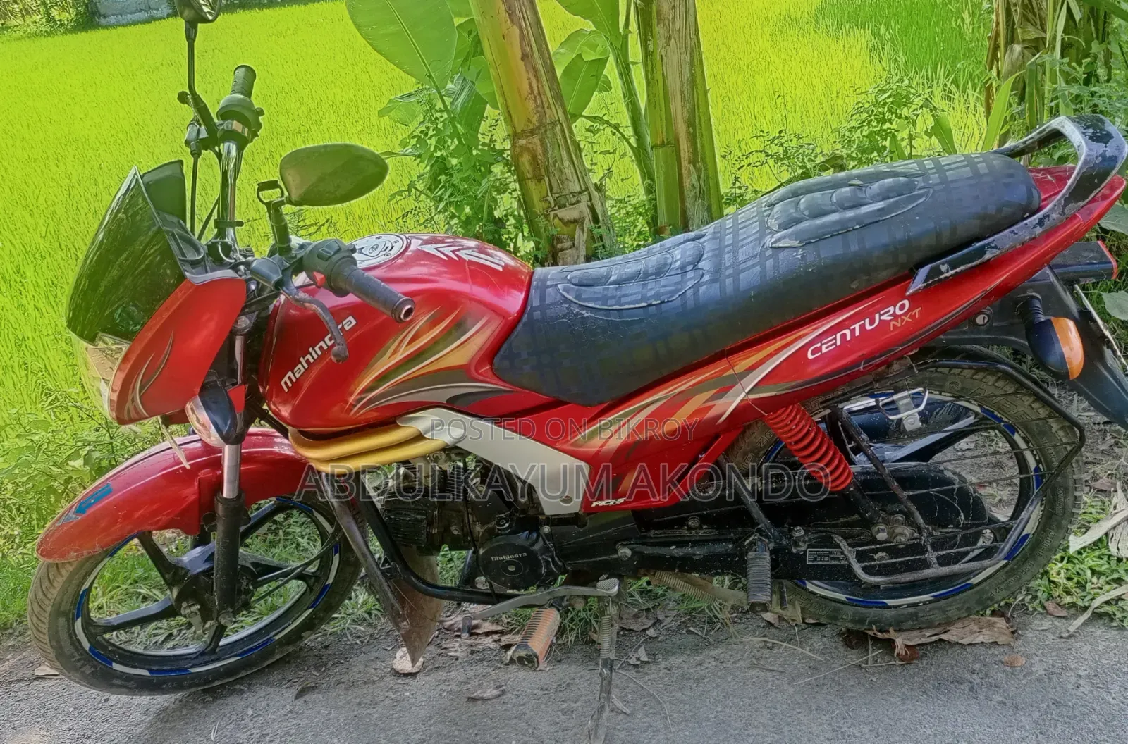 Mahindra Centuro 2017 Red