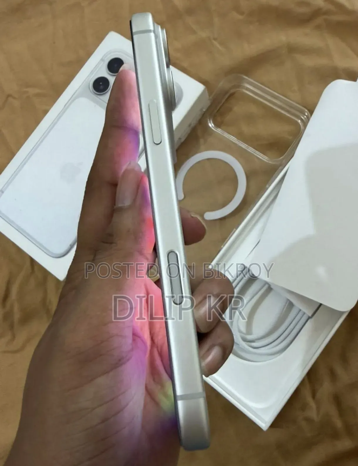 অ্যাপল আইফোন ১৭ প্রো ৫১২ জিবি সিলভার