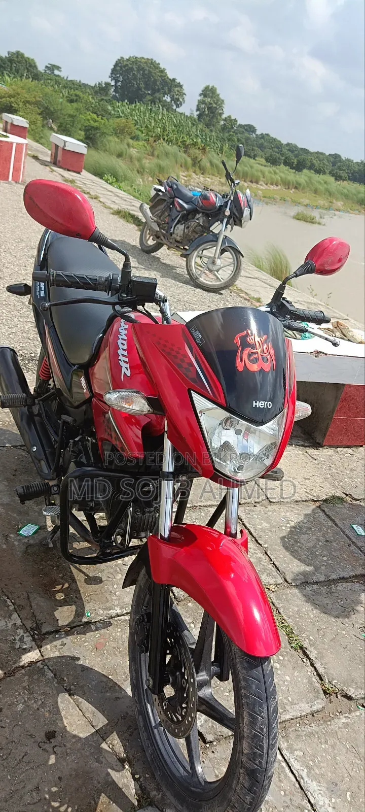 Hero Glamour 2019 Red