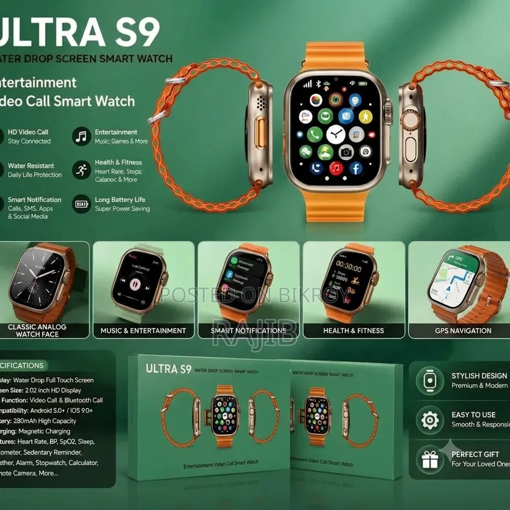 Ultra S9 Android Smart Watch