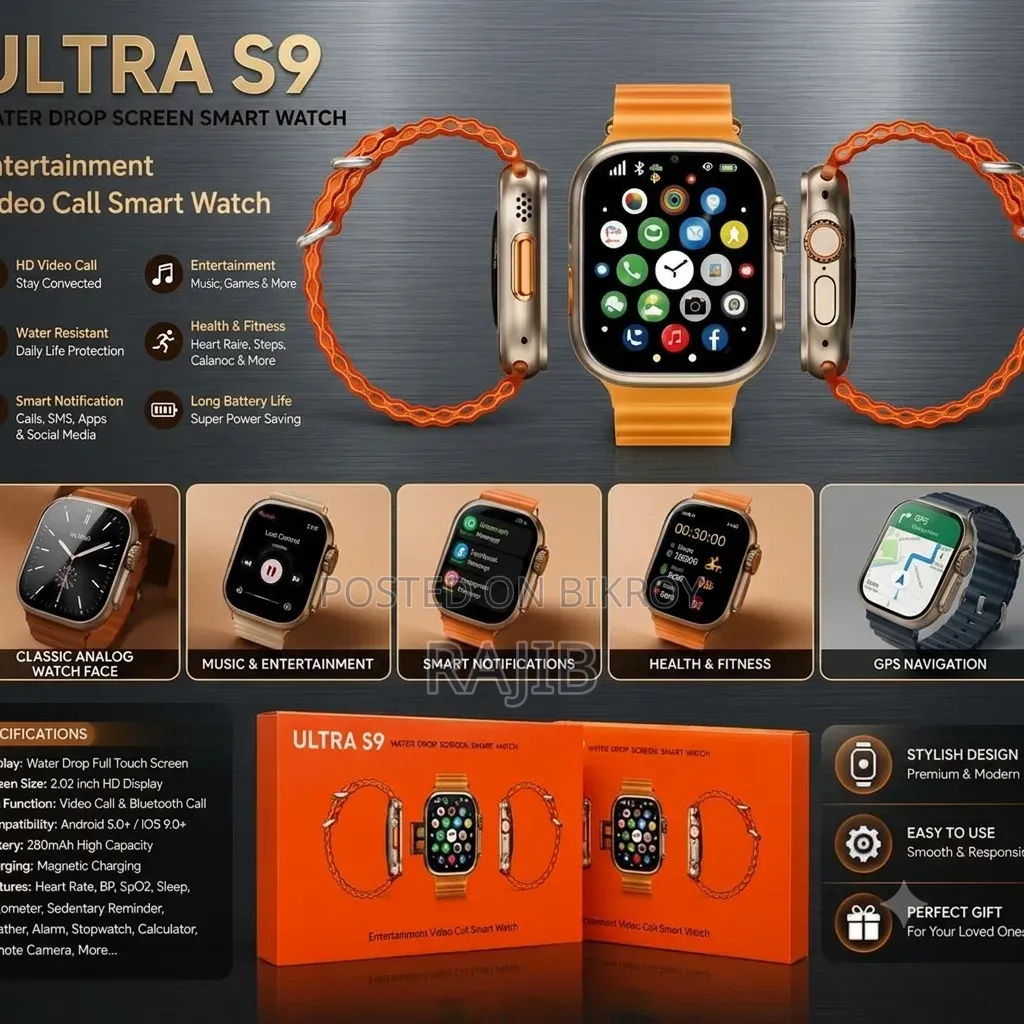 Ultra S9 Android Smart Watch