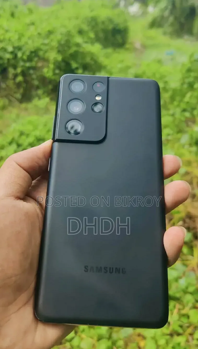 স্যামসাং গ্যালাক্সি এস২১ আল্ট্রা ৫জি ২৫৬ জিবি ব্ল্যাক