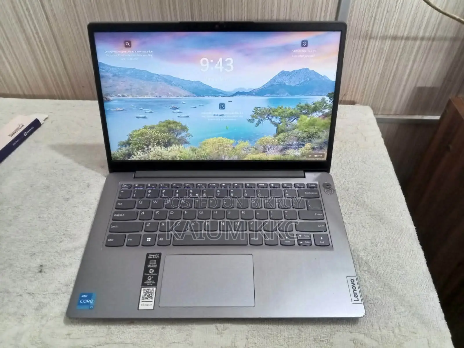 Laptop Lenovo Ideapad 3 8GB Intel Core i3 SSD 256GB