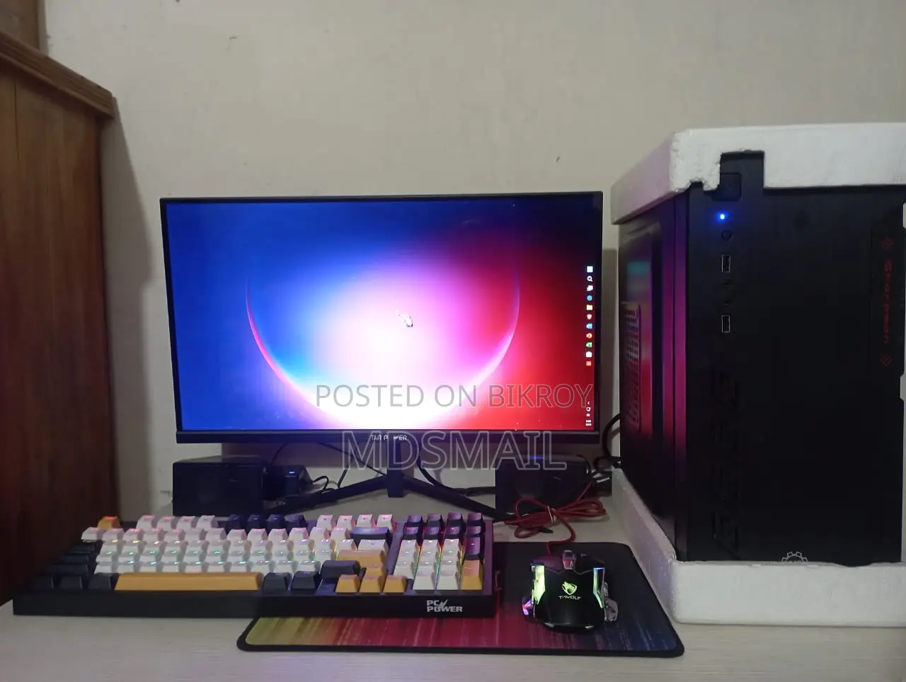 Desktop Computer 16GB AMD Ryzen 7 HDD+SSD 16 GB
