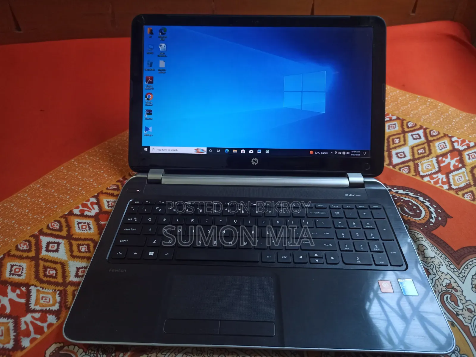 Laptop HP 15 4GB Intel Core i5 HDD+SSD 128GB