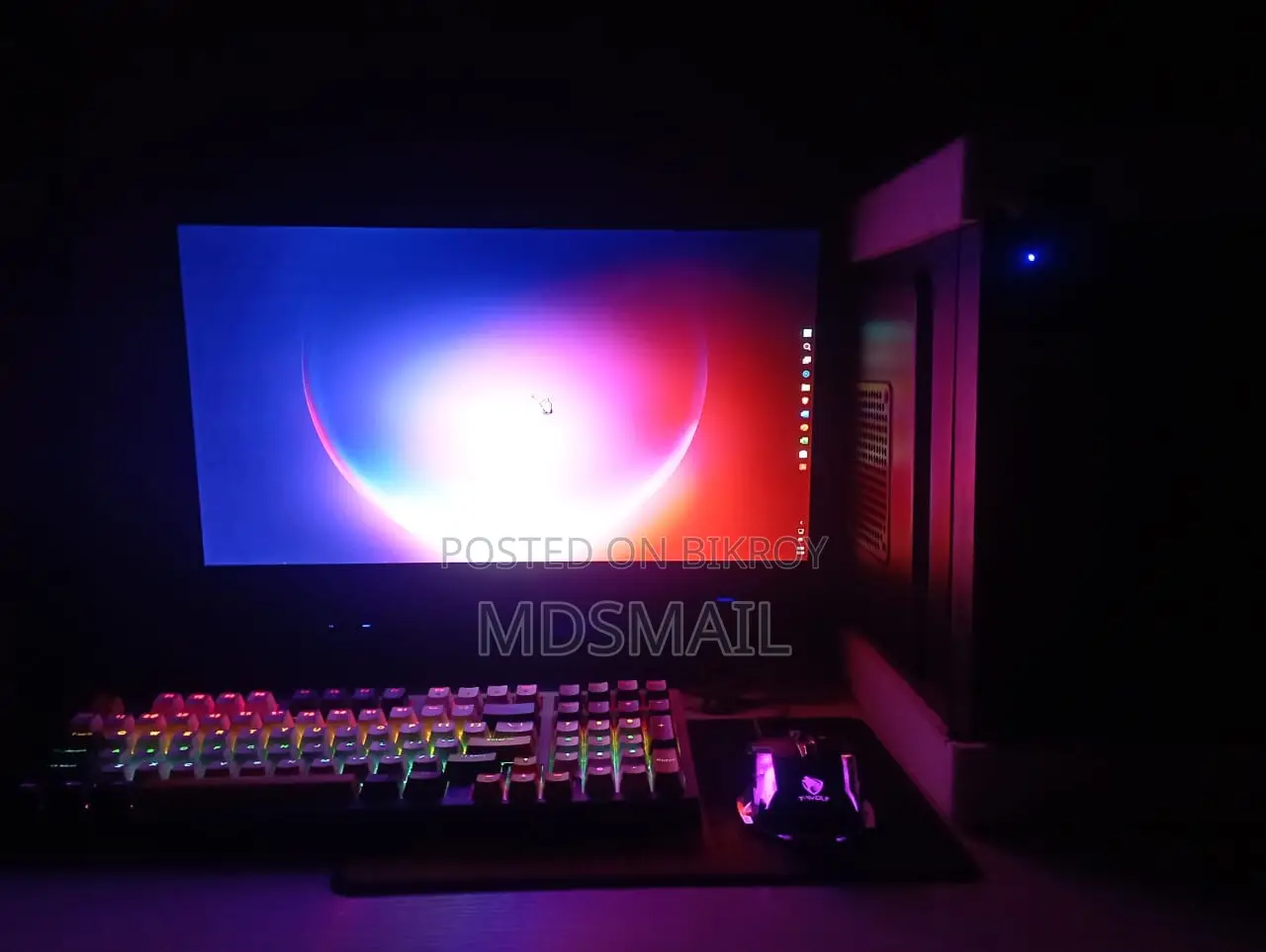 Desktop Computer 16GB AMD Ryzen 7 HDD+SSD 16 GB