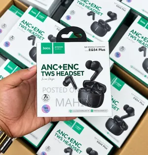 Hoco EQ34 Plus (ANC+ENC TWS Headset)