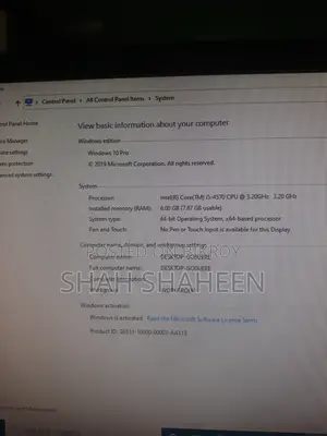 Desktop Computer 8GB RAM Intel Core i5 SSD 128GB