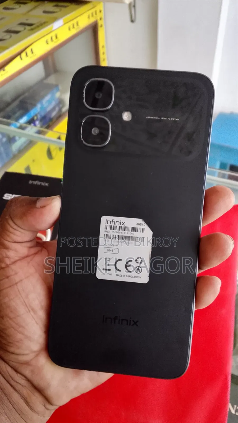 Infinix Smart 20 64 GB Black