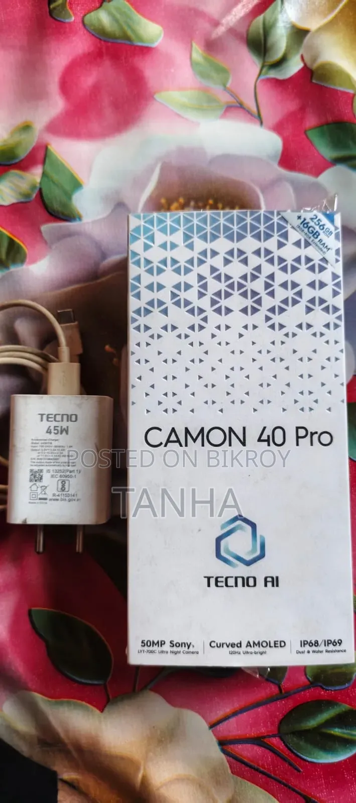 Tecno Camon 40 Pro 4G 256 GB Green