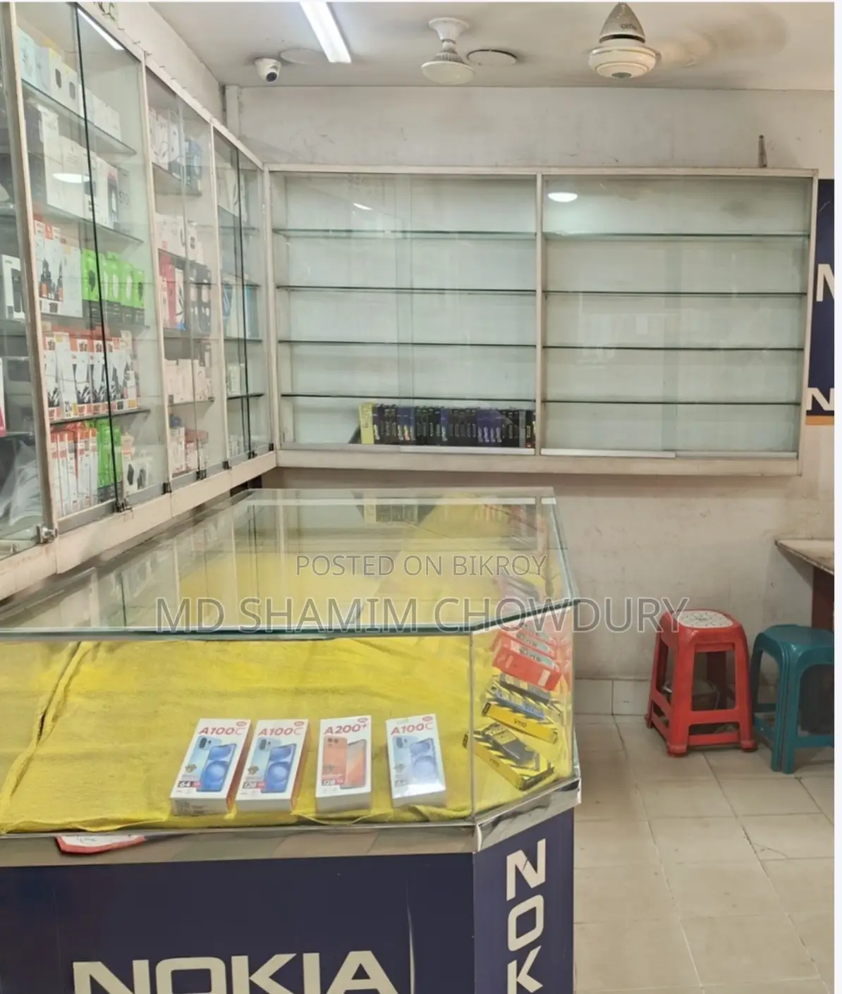 দোকানের ডিসপ্লের রেক, কাউন্টার বিক্রি হবে
