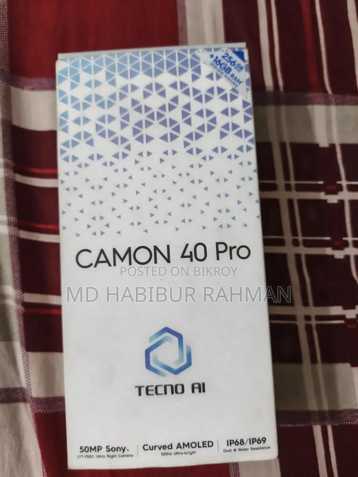 Tecno Camon 40 Pro 4G 256 GB White