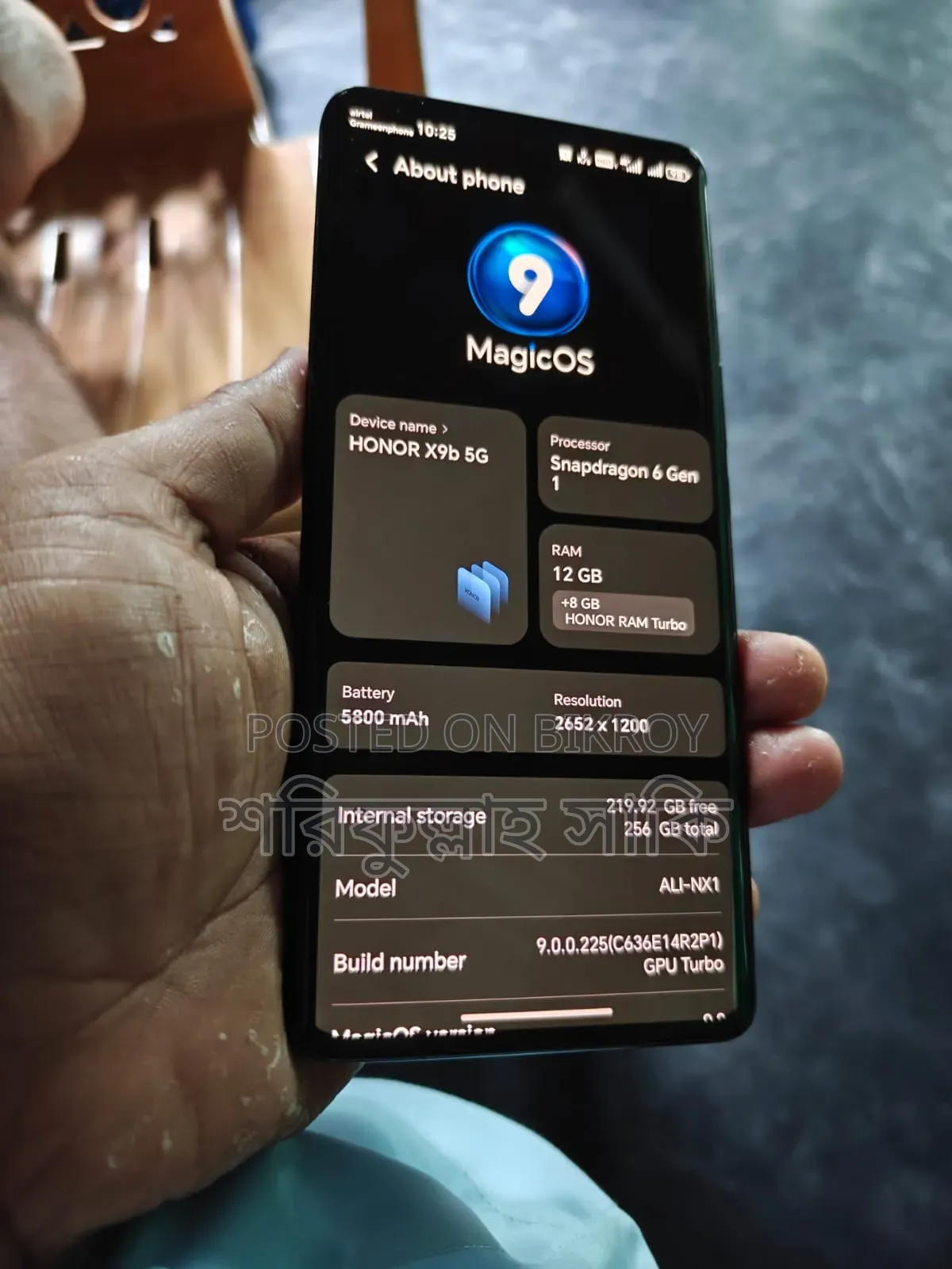 Honor X9b 5G 256 GB Black