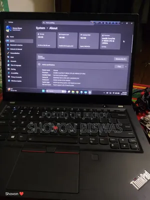 Laptop Lenovo ThinkPad T490s 16GB Intel Core i7 SSD 256GB