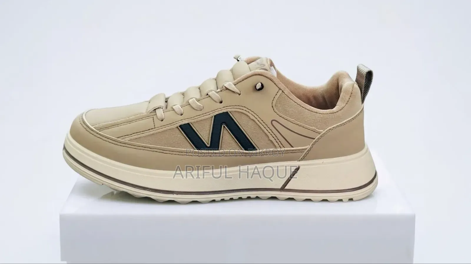 Boys Original China Premium Sneakers – Beige Edition