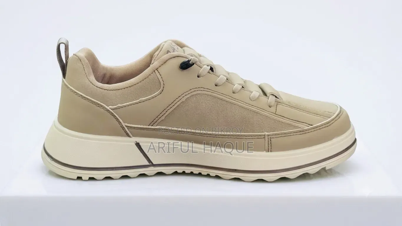 Boys Original China Premium Sneakers – Beige Edition