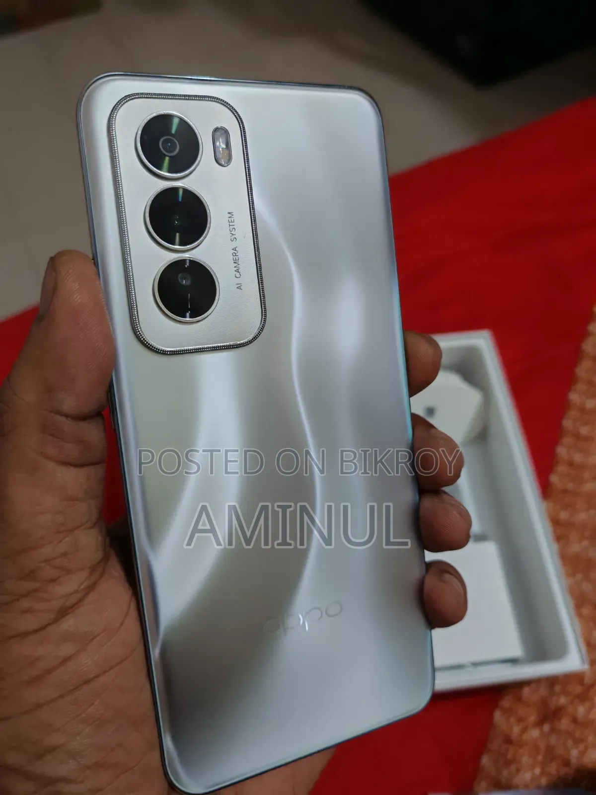 ওপ্পো রেনো১২ ৫১২ জিবি সিলভার