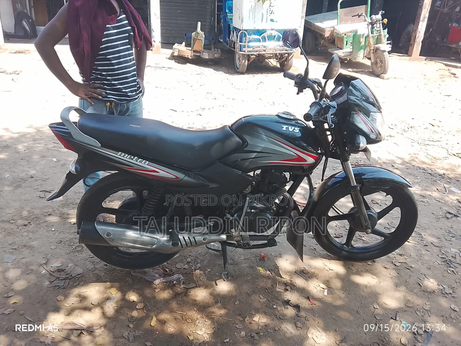 হিরো স্প্লেন্ডার প্লাস ২০১৮ কালো