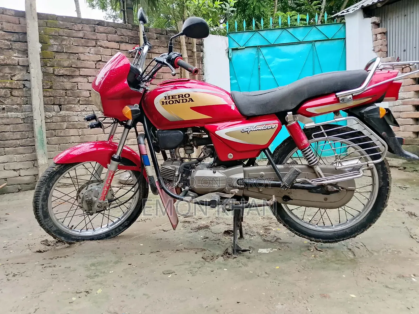 Hero Splendor Plus 2007 Green