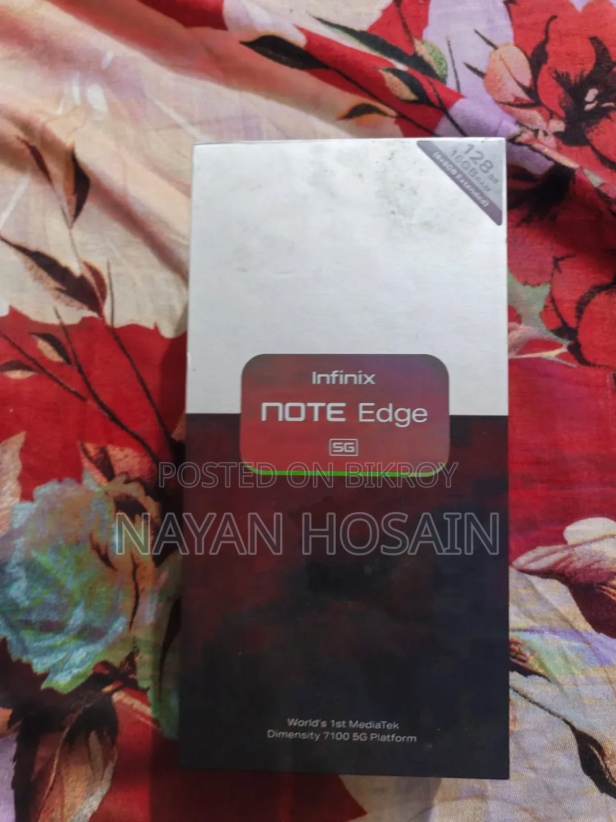 New Infinix Note Edge 128 GB Orange