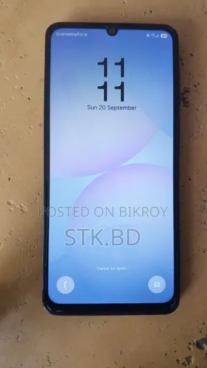 নতুন স্যামসাং গ্যালাক্সি এ০৭ ৬৪ জিবি ব্ল্যাক