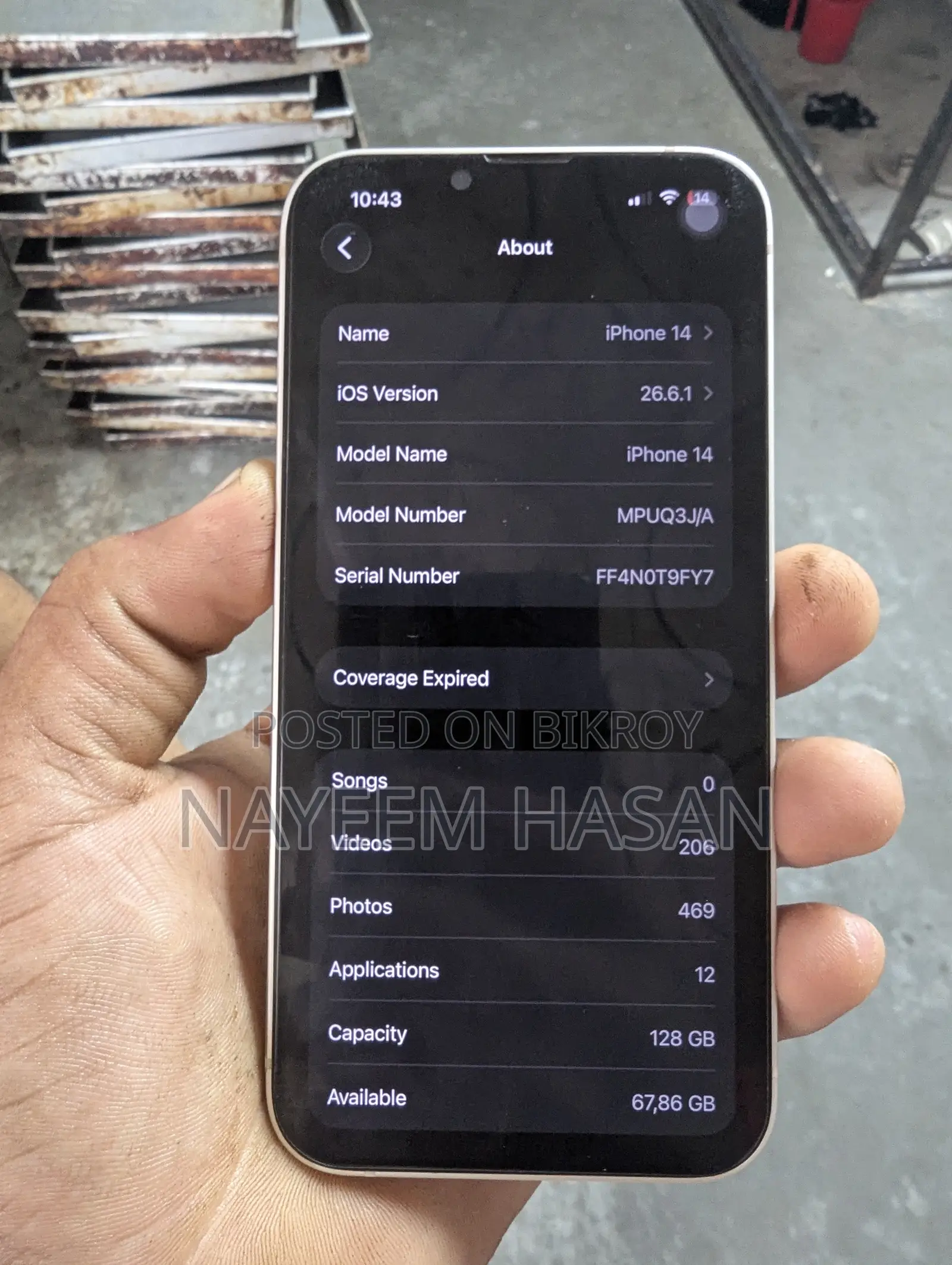 Apple iPhone 14 128 GB White