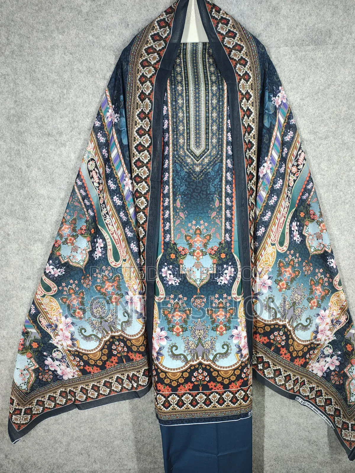 Zam Zam Swiss Lawn Three Piece A Grade Quality.
