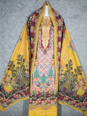 Zam Zam Swiss Lawn Three Piece A Grade Quality.