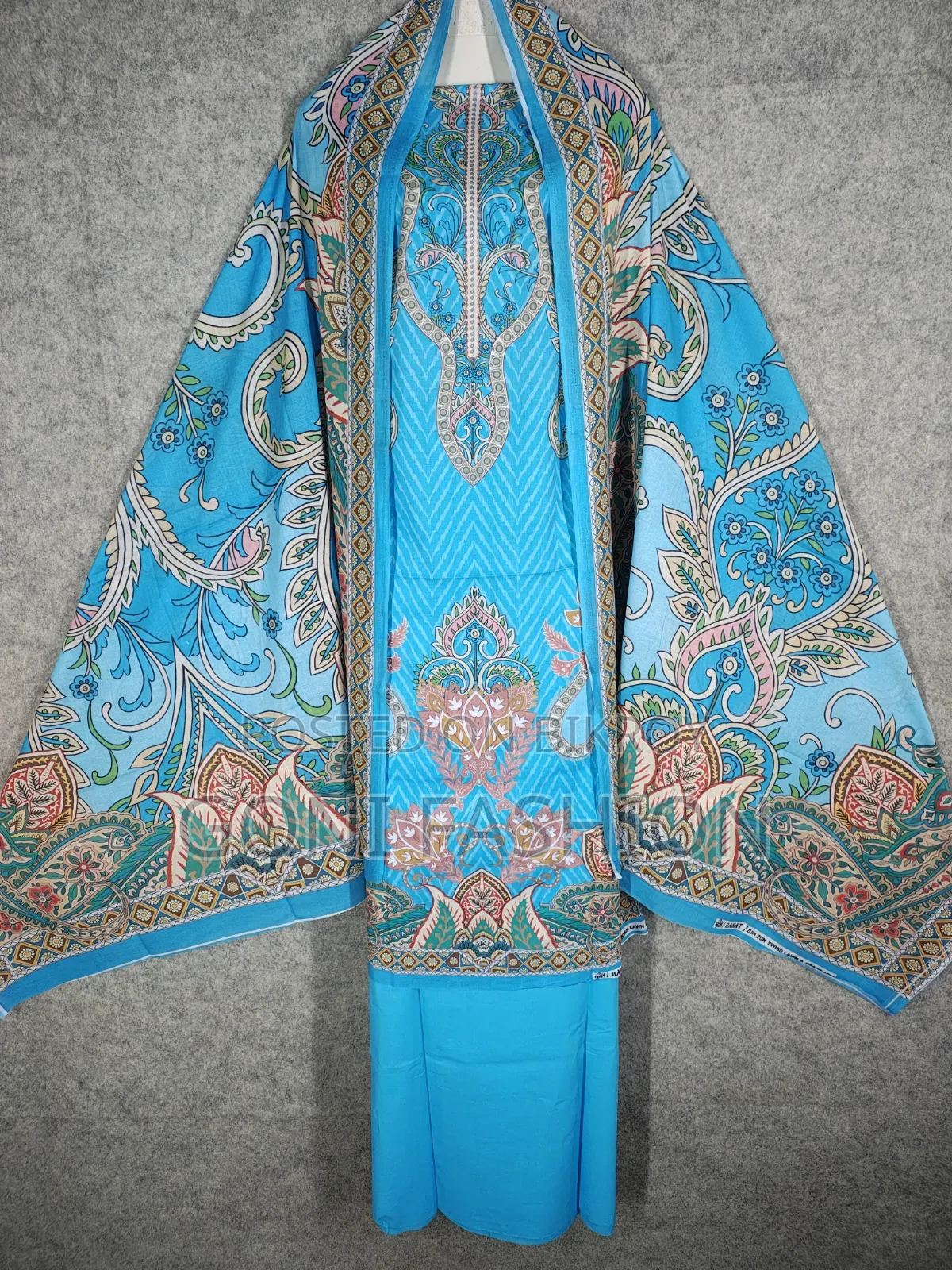 Zam Zam Swiss Lawn Three Piece A Grade Quality.