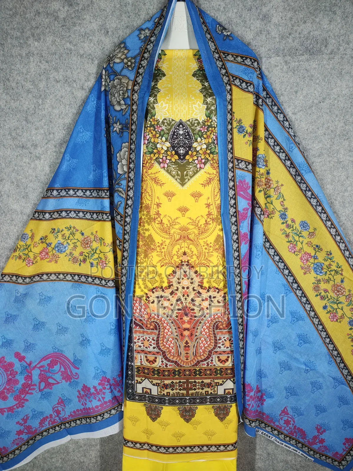 Zam Zam Swiss Lawn Three Piece A Grade Quality.
