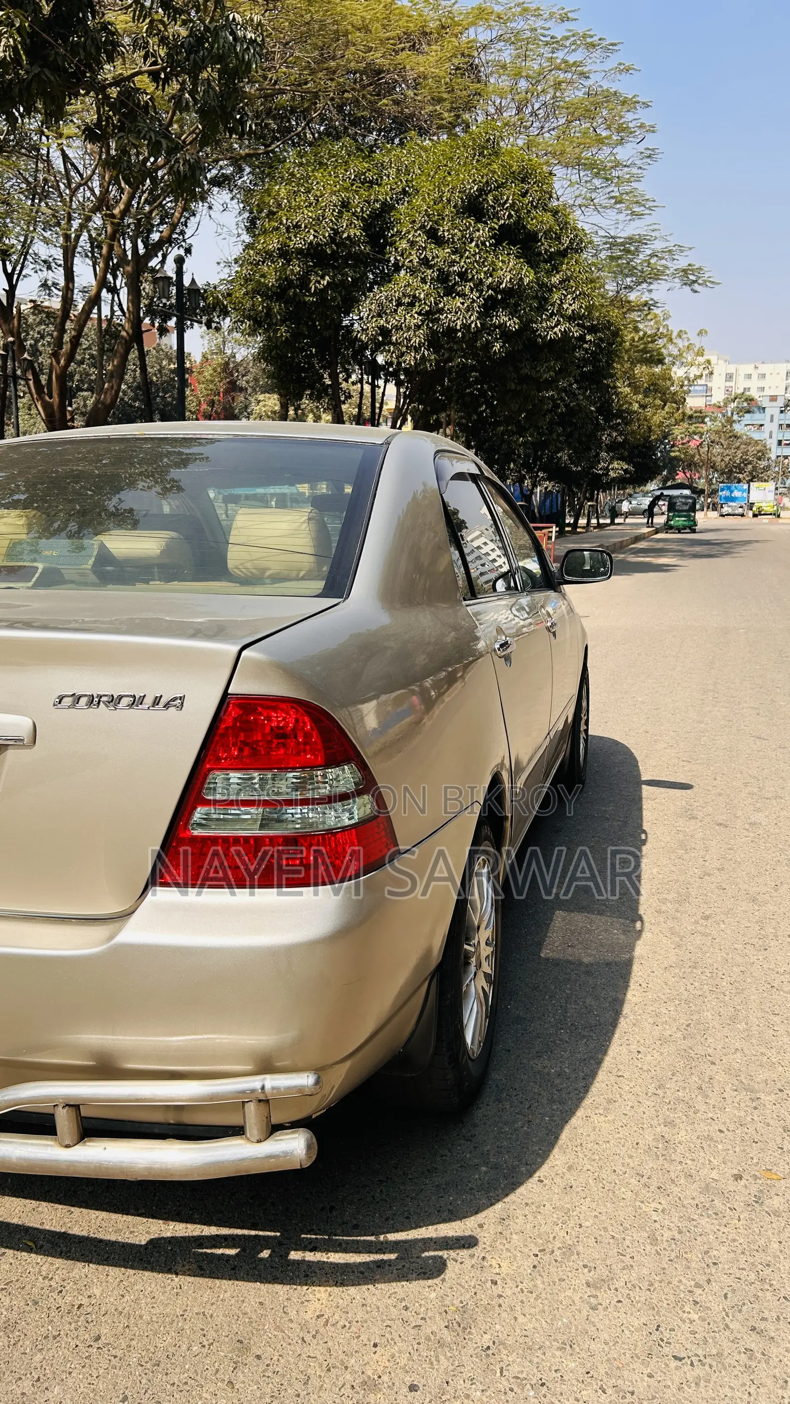 Toyota Corolla 1.5 Sedan Automatic 2002 Gold