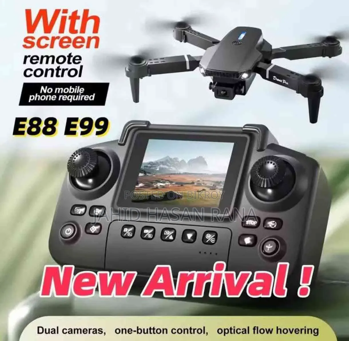 E88 Mini Display Remote Drone 2026