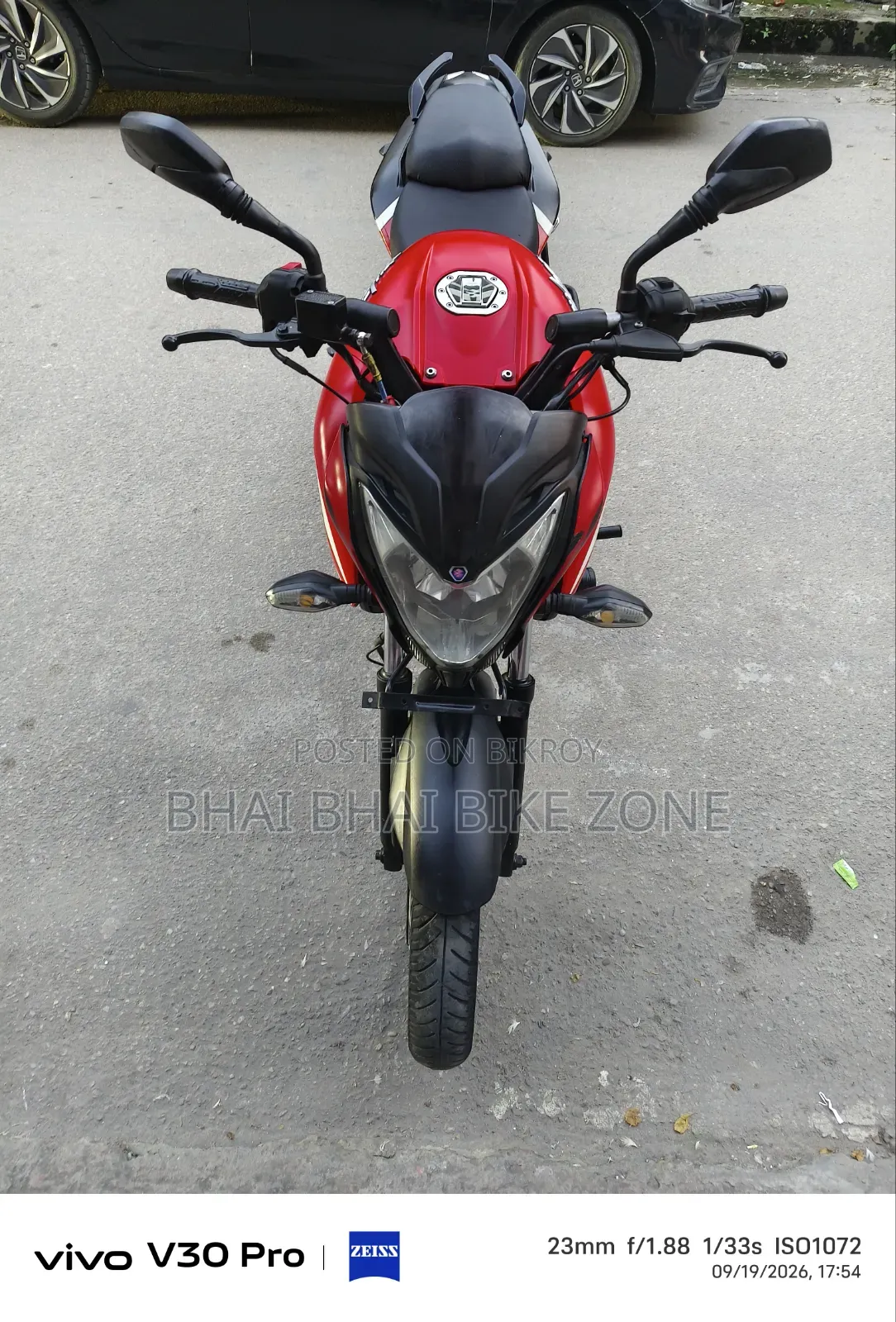Bajaj Pulsar NS 160 2021 Red