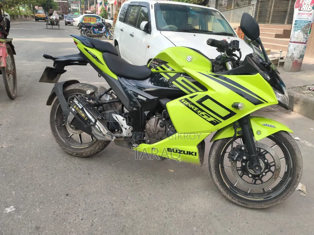 New Suzuki Gixxer SF 2026 Green