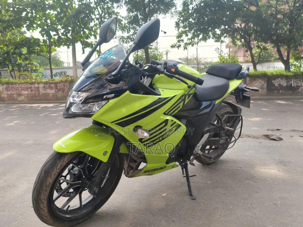 New Suzuki Gixxer SF 2026 Green