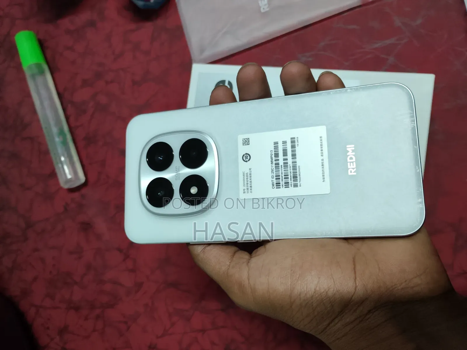 Xiaomi Redmi Note 15 Pro+ 256 GB White